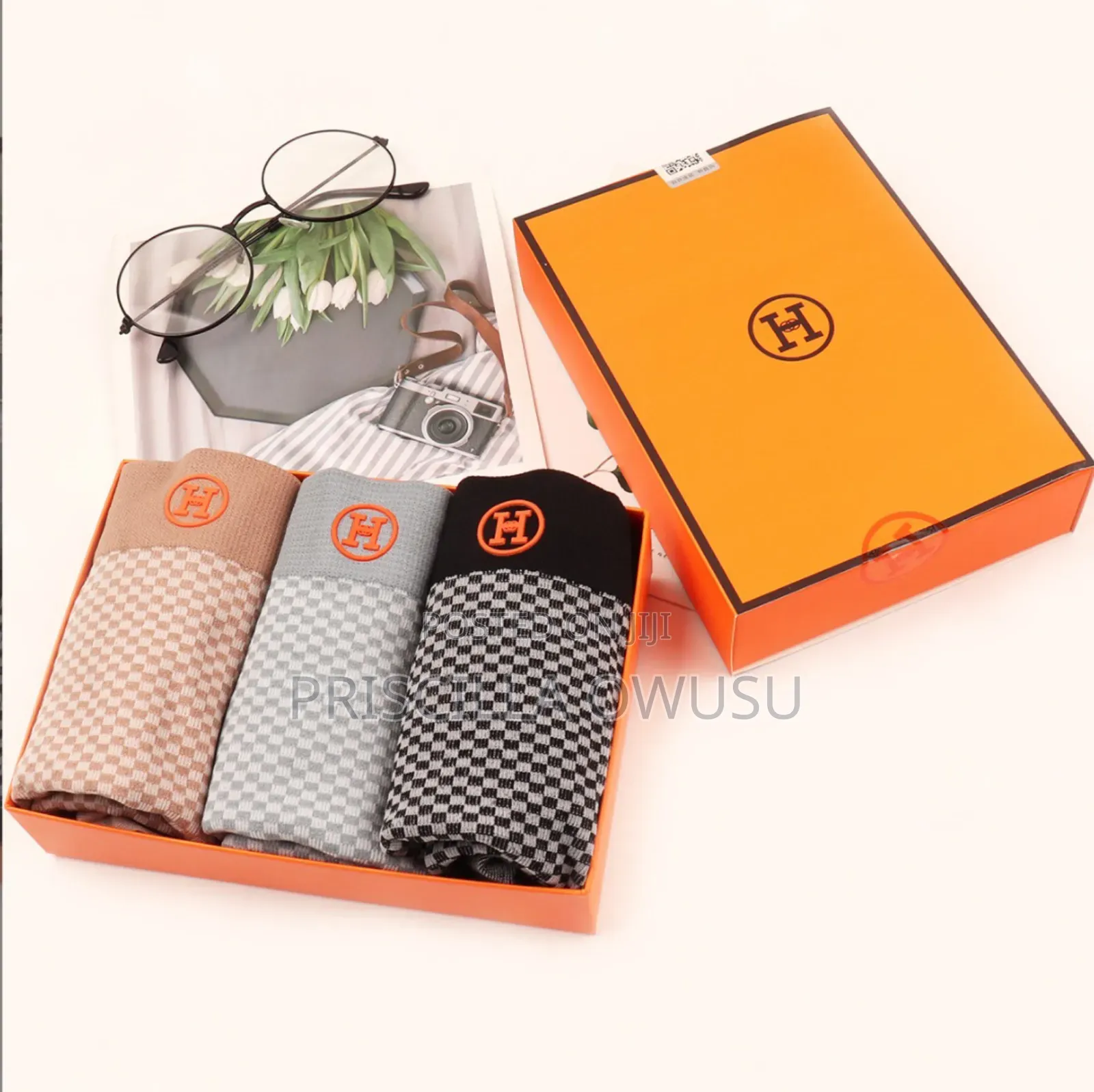 3 Set Hermes Boxer Shorts for Men