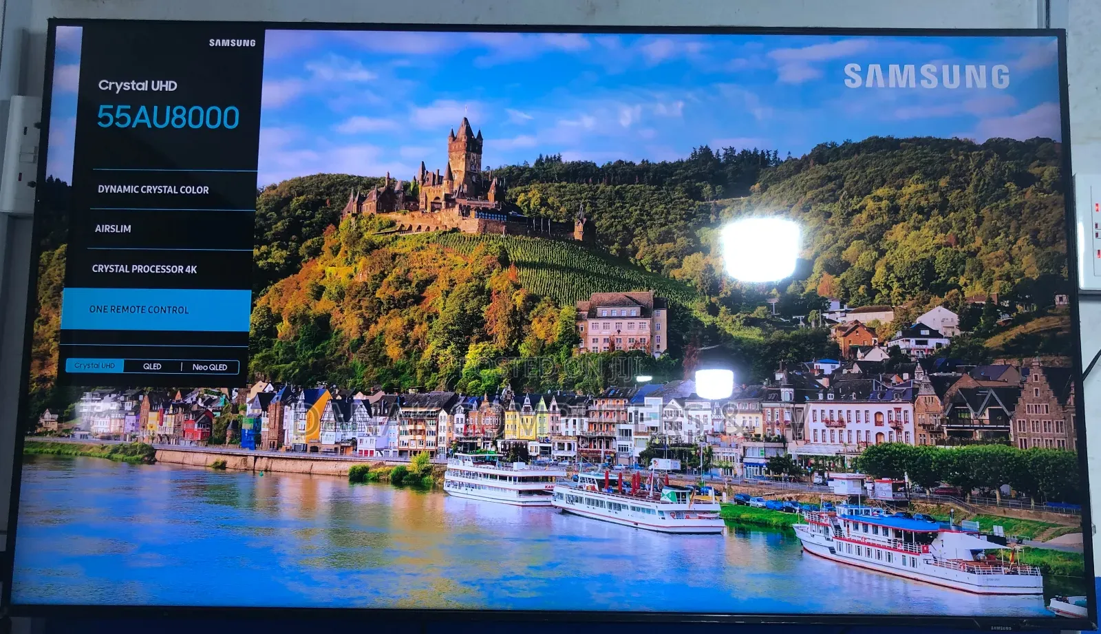 Samsung 55" Crystal Uhd Smart Tv 55au8000