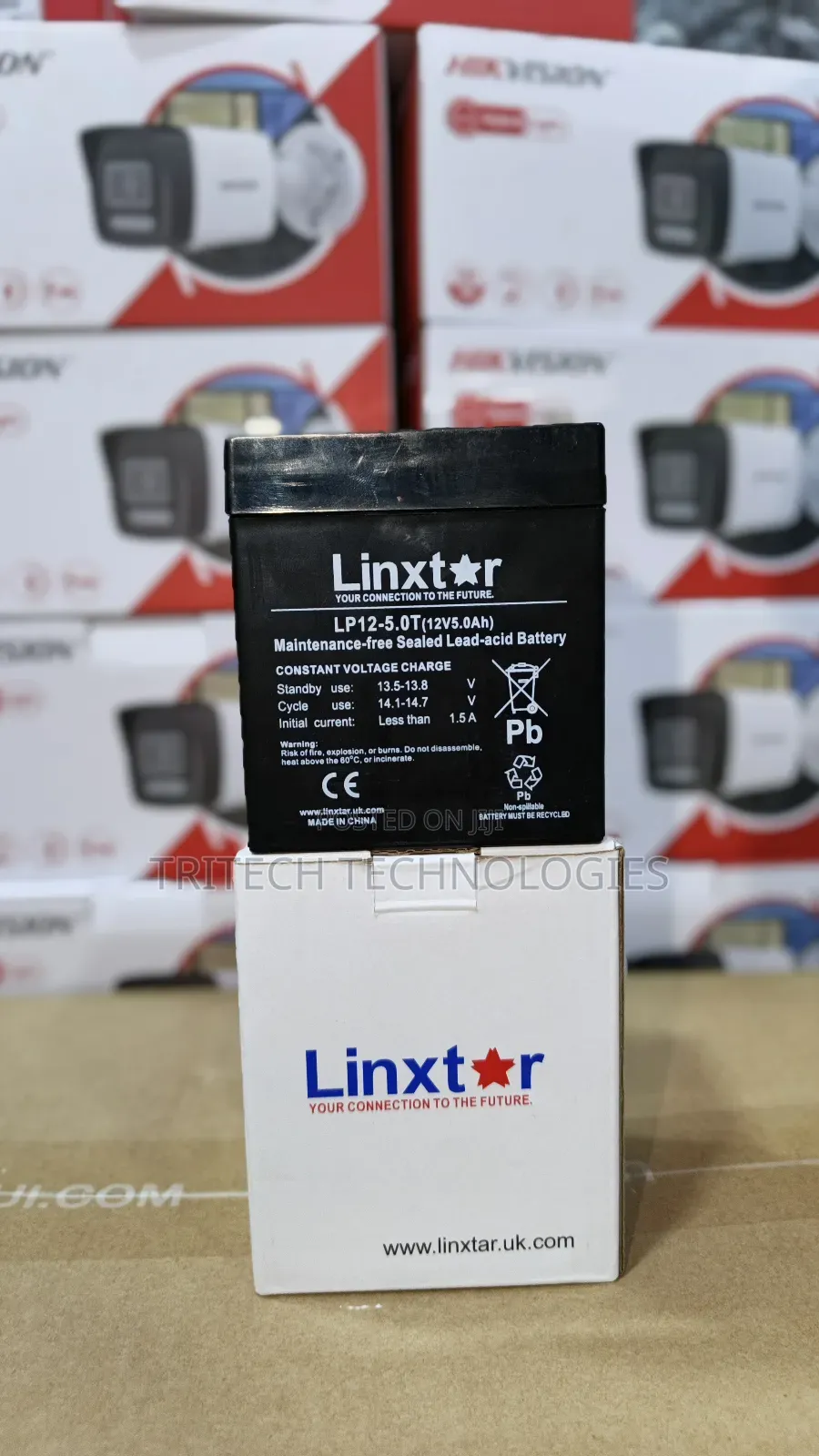 Linxtar 12v5ah Led Acid Ups Battery Usa
