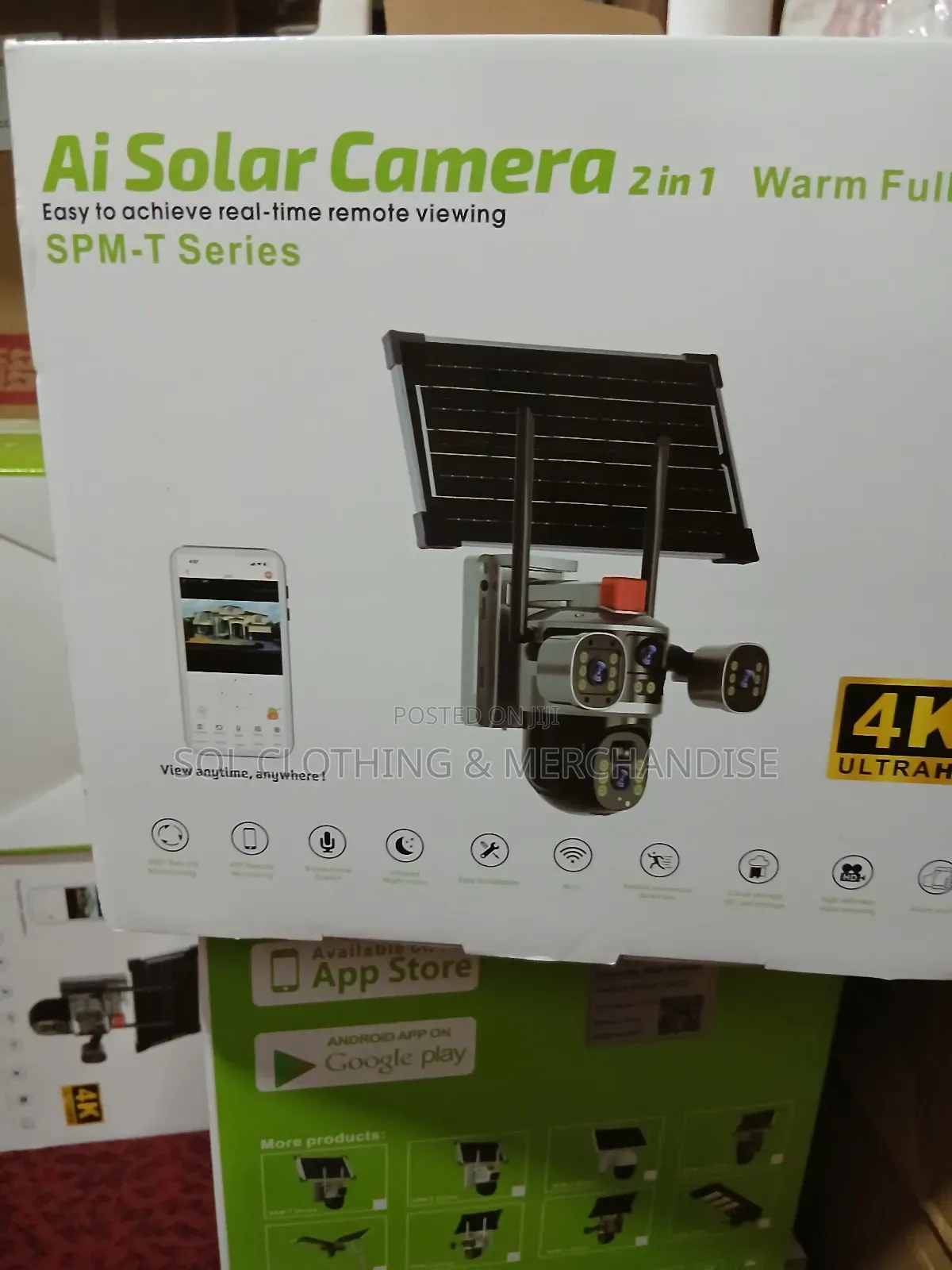 Ai Solar Camera 2in1