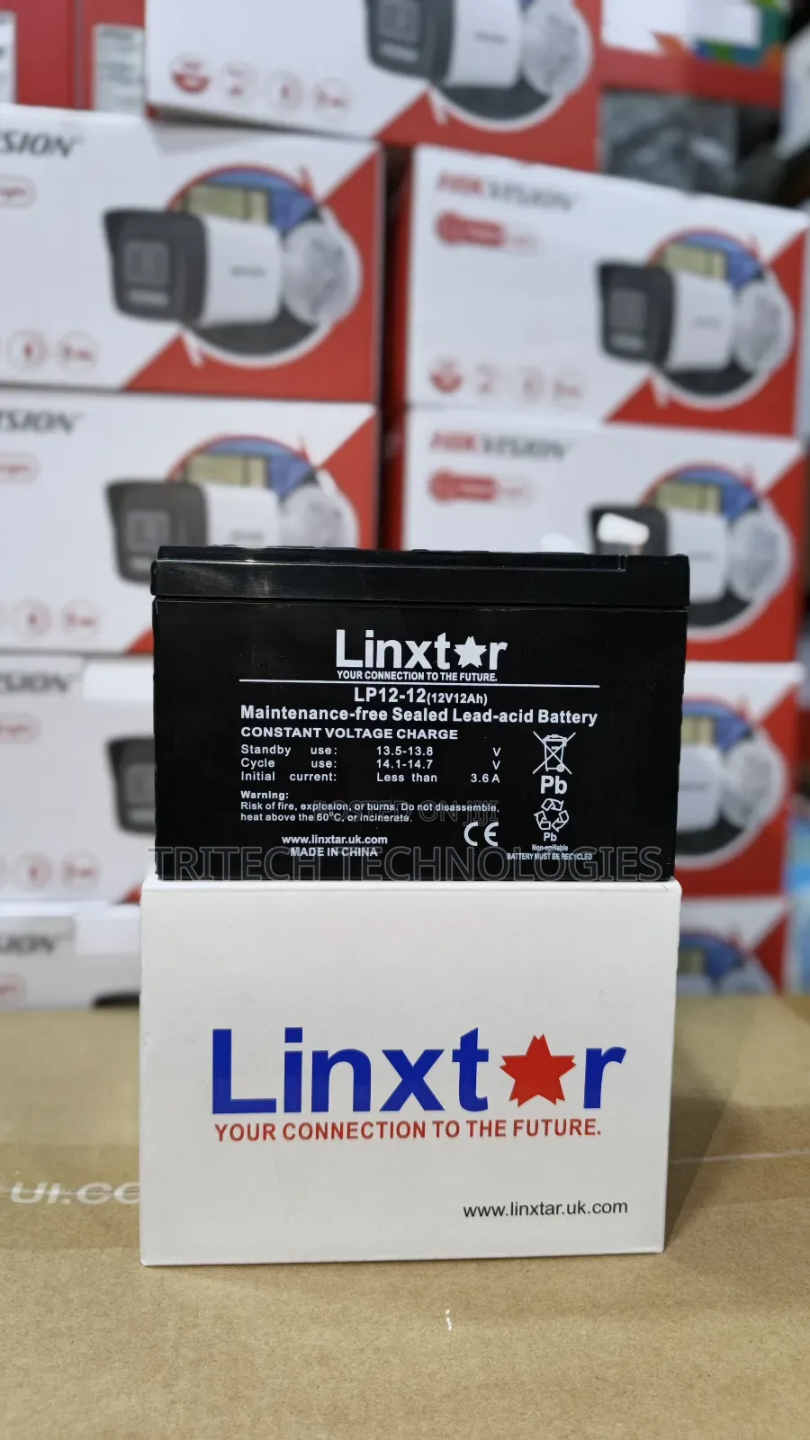 Linxtar 12v12ah Led Acid Ups Battery Usa