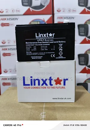 Linxtar 12v7ah Led Acid Ups Battery Usa
