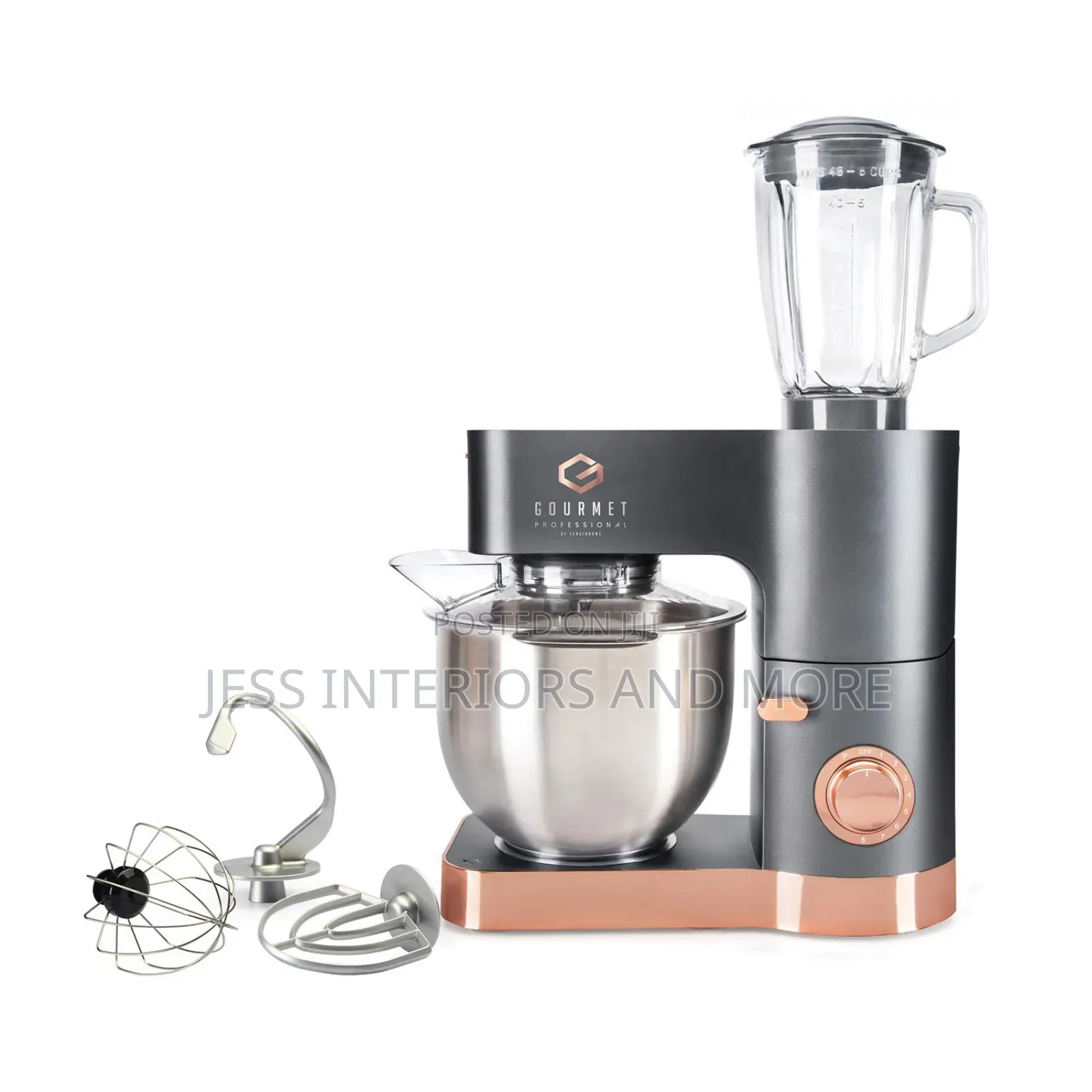 Gourmet Stand Mixer, 5.5l Stainless Bowl