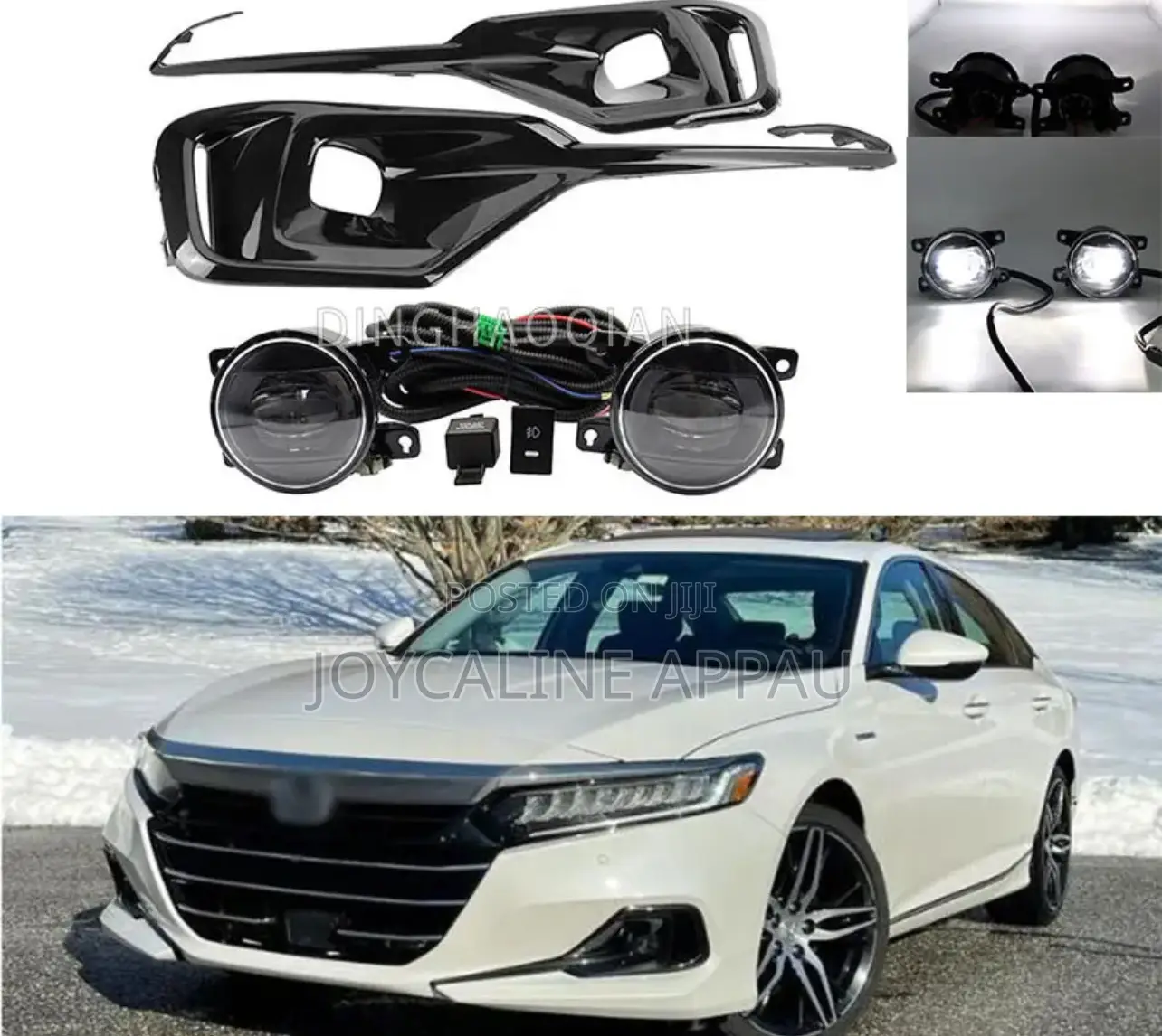 Honda Accord 2020 to 2022 Fog Light and Cover