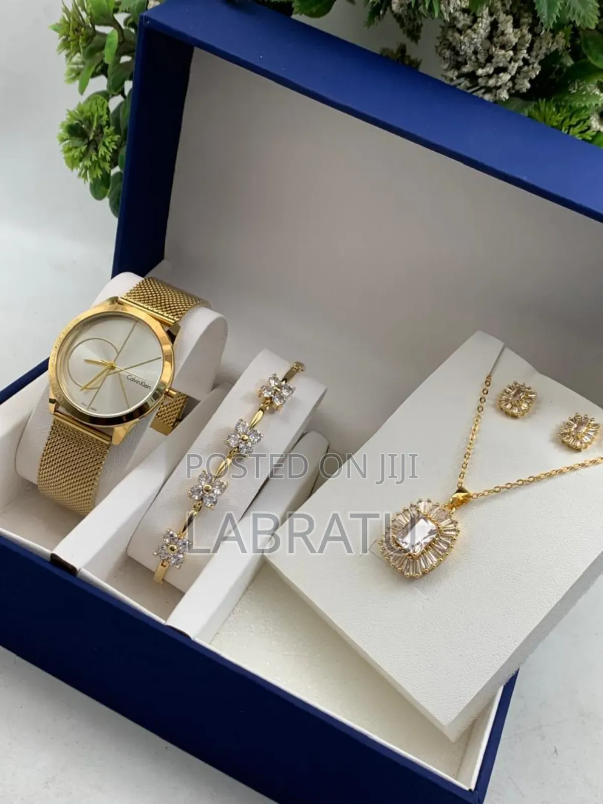 4set Jewellery Gold Colour