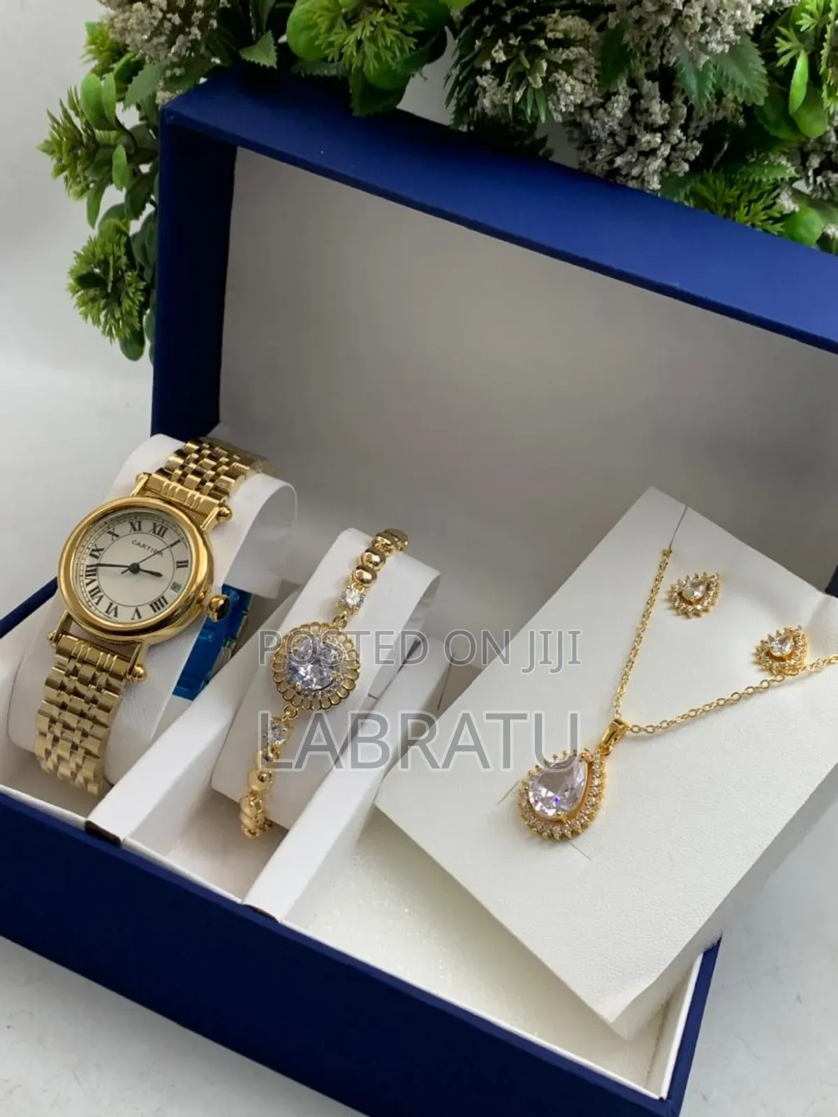 4set Jewellery Gold Colour