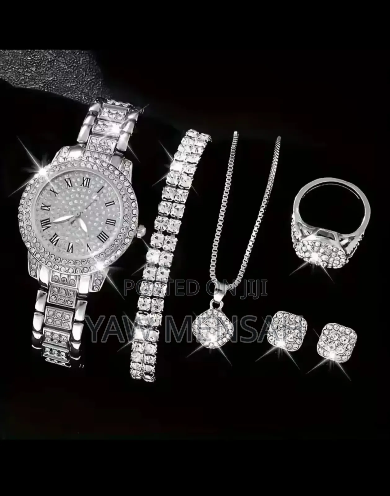 5-Piece Bling Watch Set