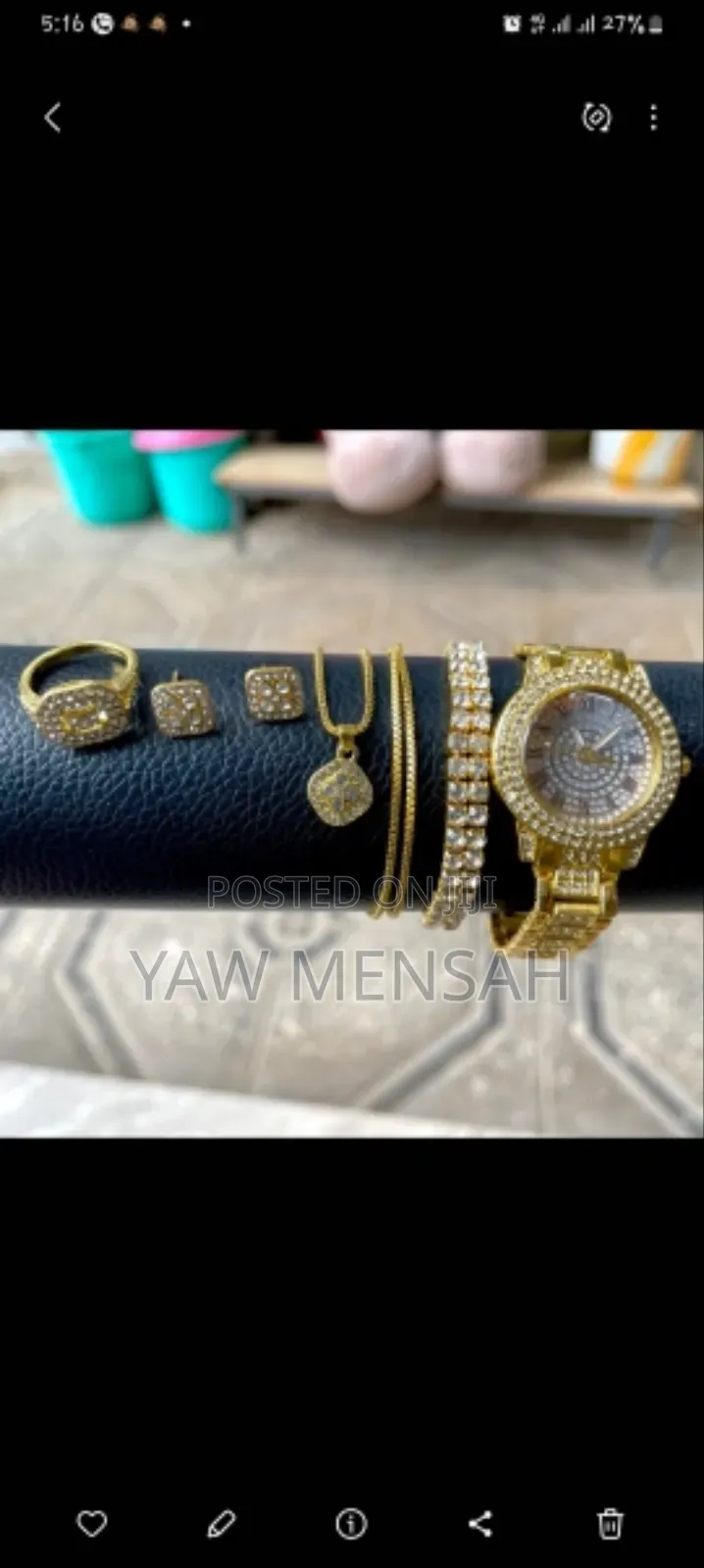 5-Piece Bling Watch Set