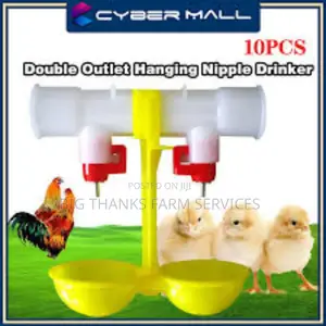 Automatic Double Nipple And Cup Drinker