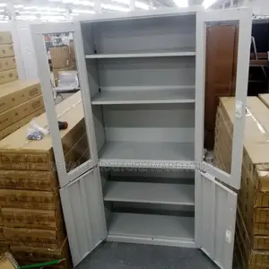 Authentic Metallic Storage Opening Cabinet