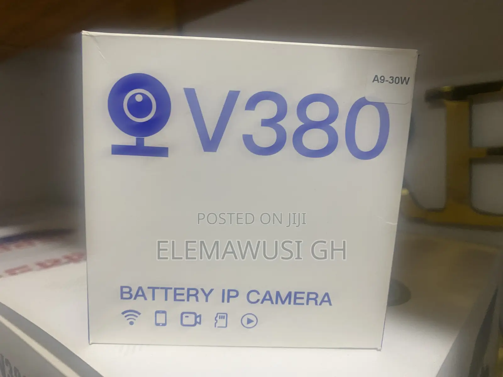 V380 Battery Wifi Ip Camera (Spy Camera 1080p)