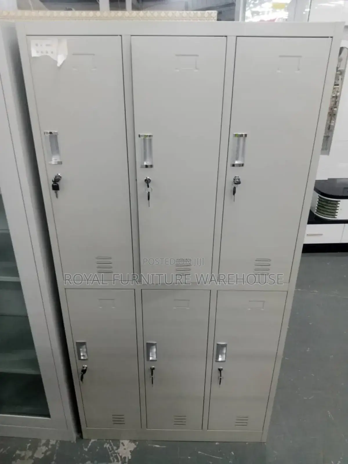 Original 6 Lockal Metal Cabinet
