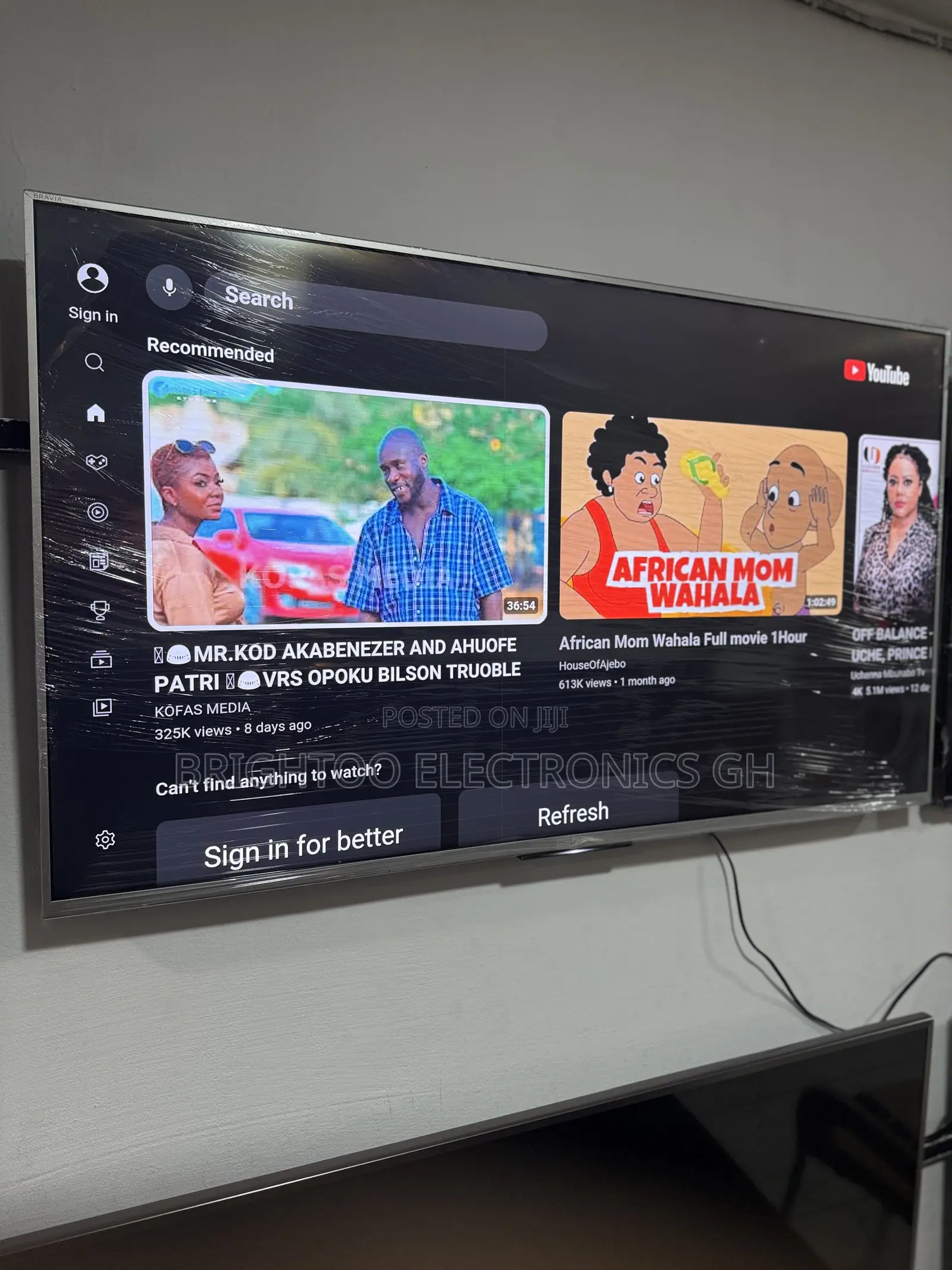 50inches Full Digital Satellite Android Ultra Hd Led Smart Sony Tv