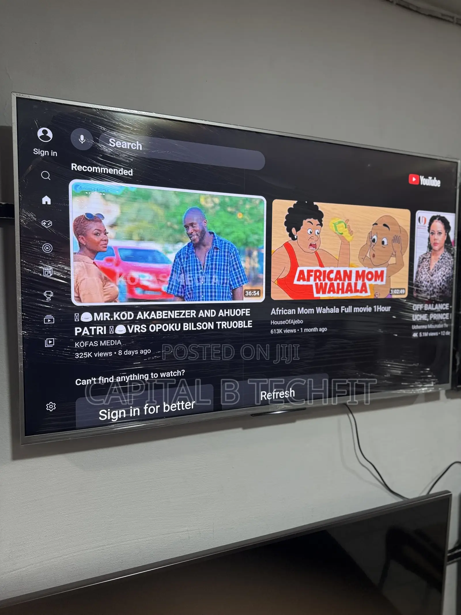 50inches Full Digital Satellite Android Ultra Hd Led Smart Sony TV