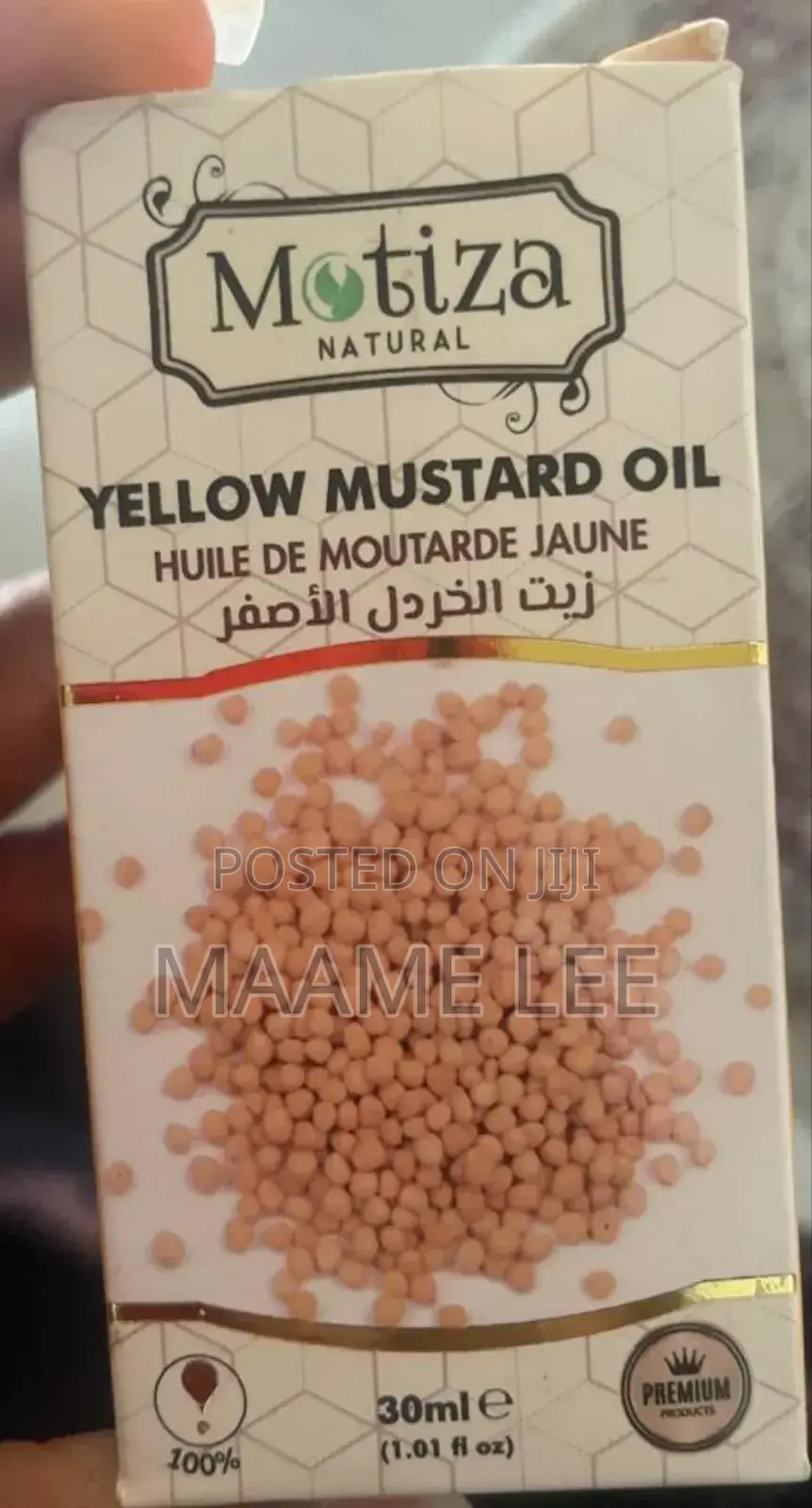 Yellow Mustard Oil