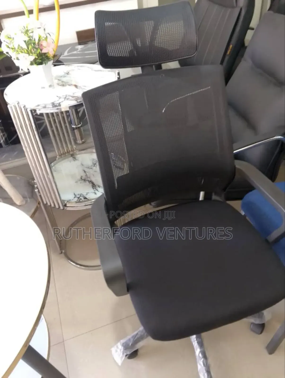 Office Mesh Chair With Robber Base