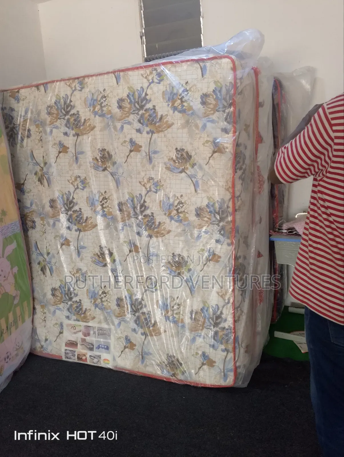Orthopedic Queen Size Mattress, Hard and Strong