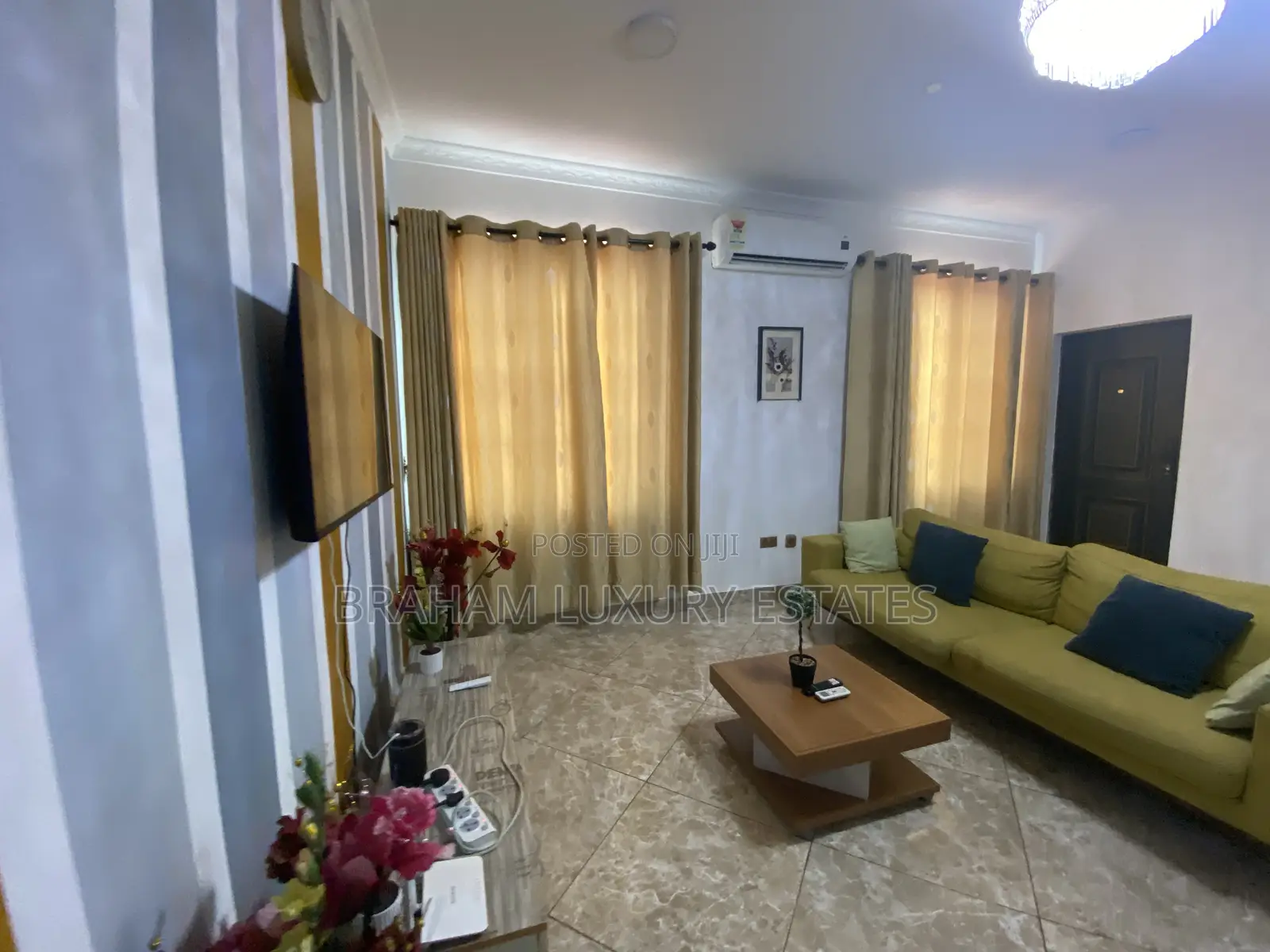 Furnished 1bdrm Apartment in Braham Luxury, East Legon for rent
