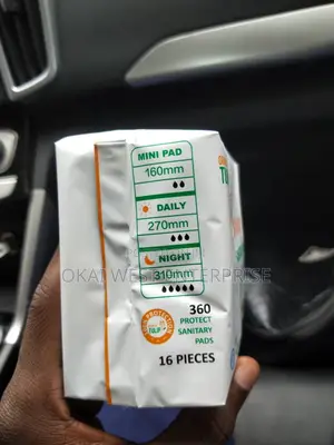 Orange Sanitary Pads