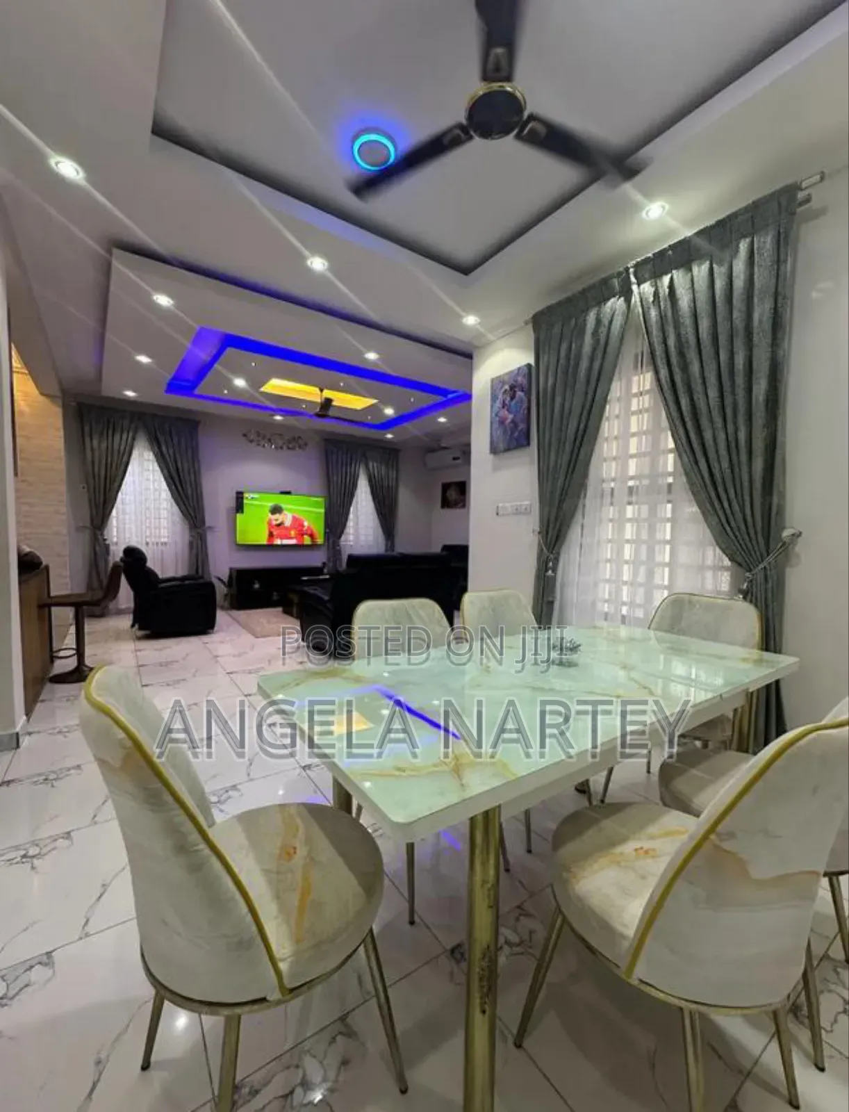 Furnished 4bdrm House in Hfc Spintex for sale