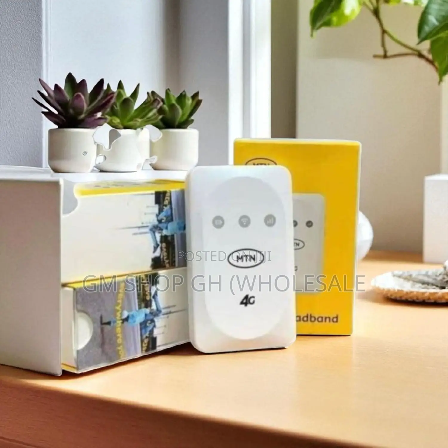 MTN Portable Universal Unlock 4g Lte Mifi/Wi-Fi- White (27845