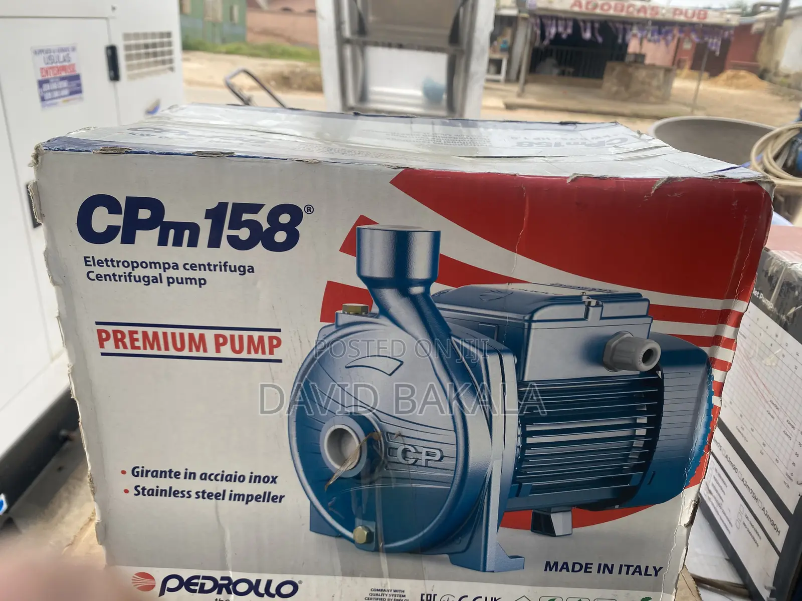 Pedrollo Water Pump in Madina - Plumbing & Water Systems, David Bakala