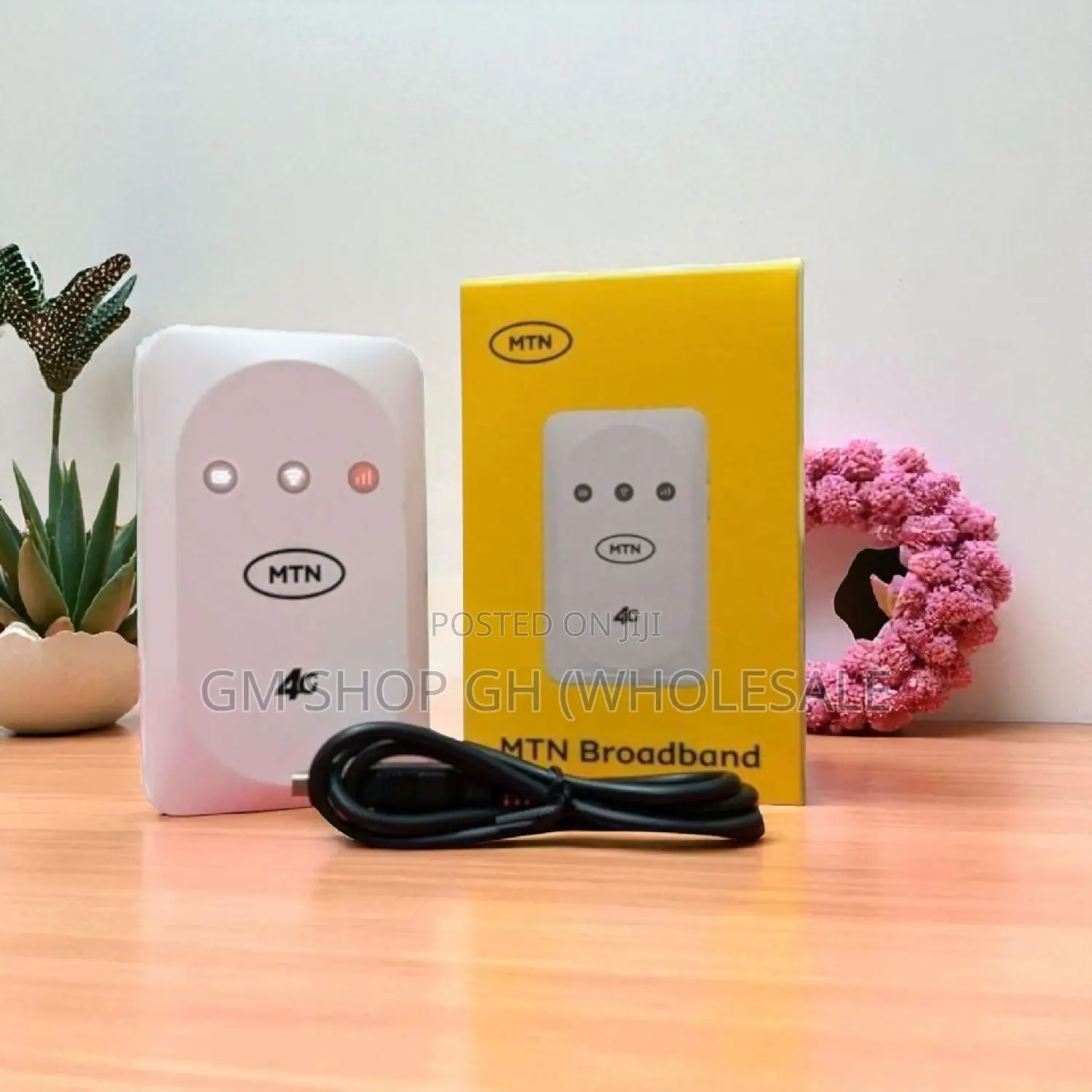Zte MTN 4g Universal Pocket Mifi-White (26245)