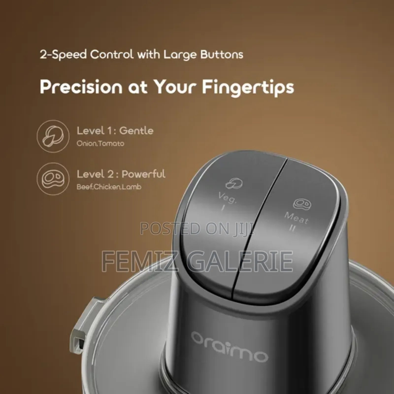 Oraimo Powermince 4l 2-in-1 Powerful Meat Grinder