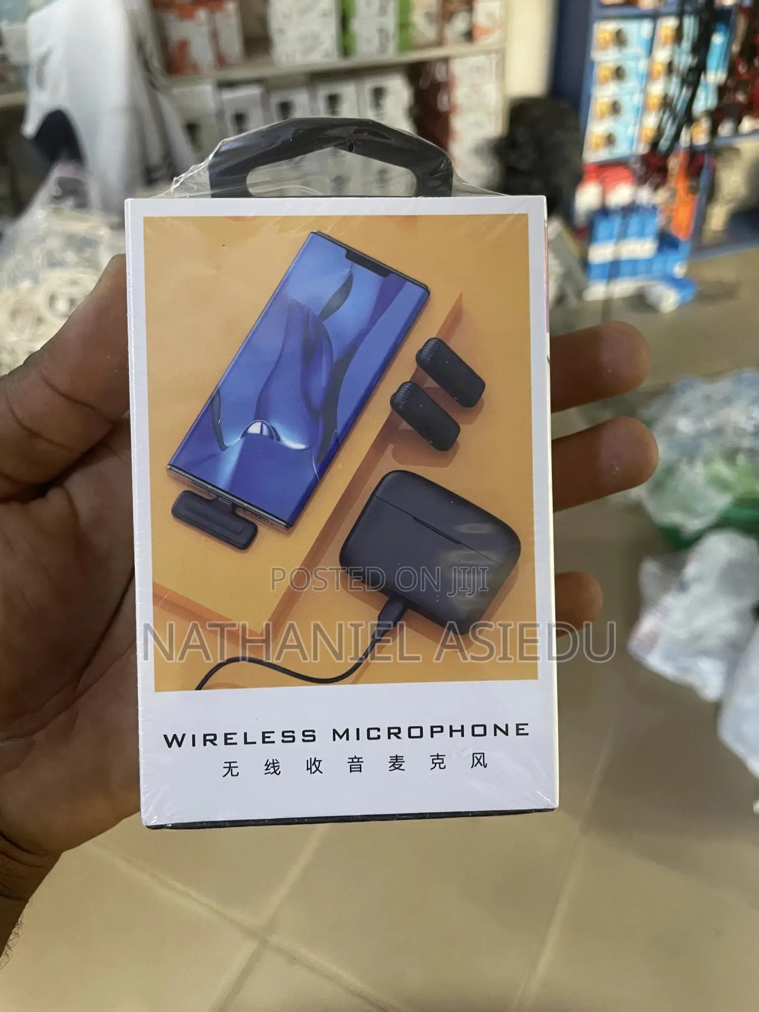 Wireless Microphone for Type C iPhone, and Android