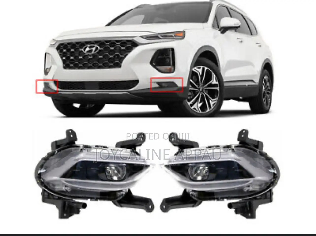 Hyundai Santa Fe 2020 Fog Light Led