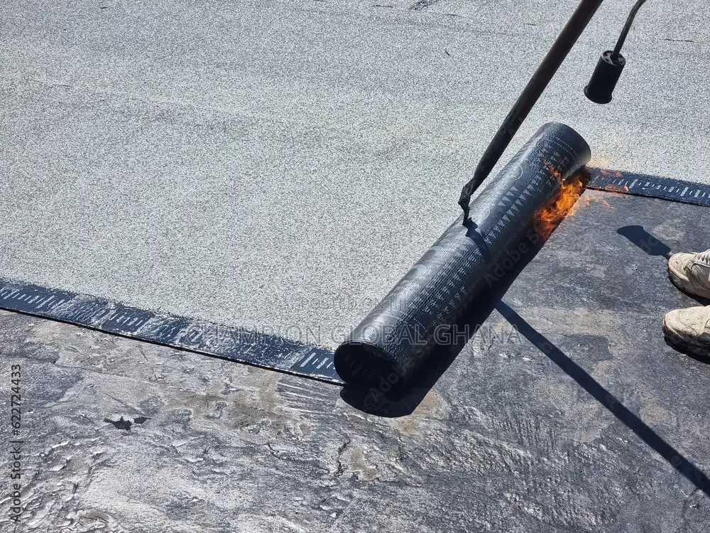 SBS Waterproof Membrane Bitumen Torch Stone 3mm
