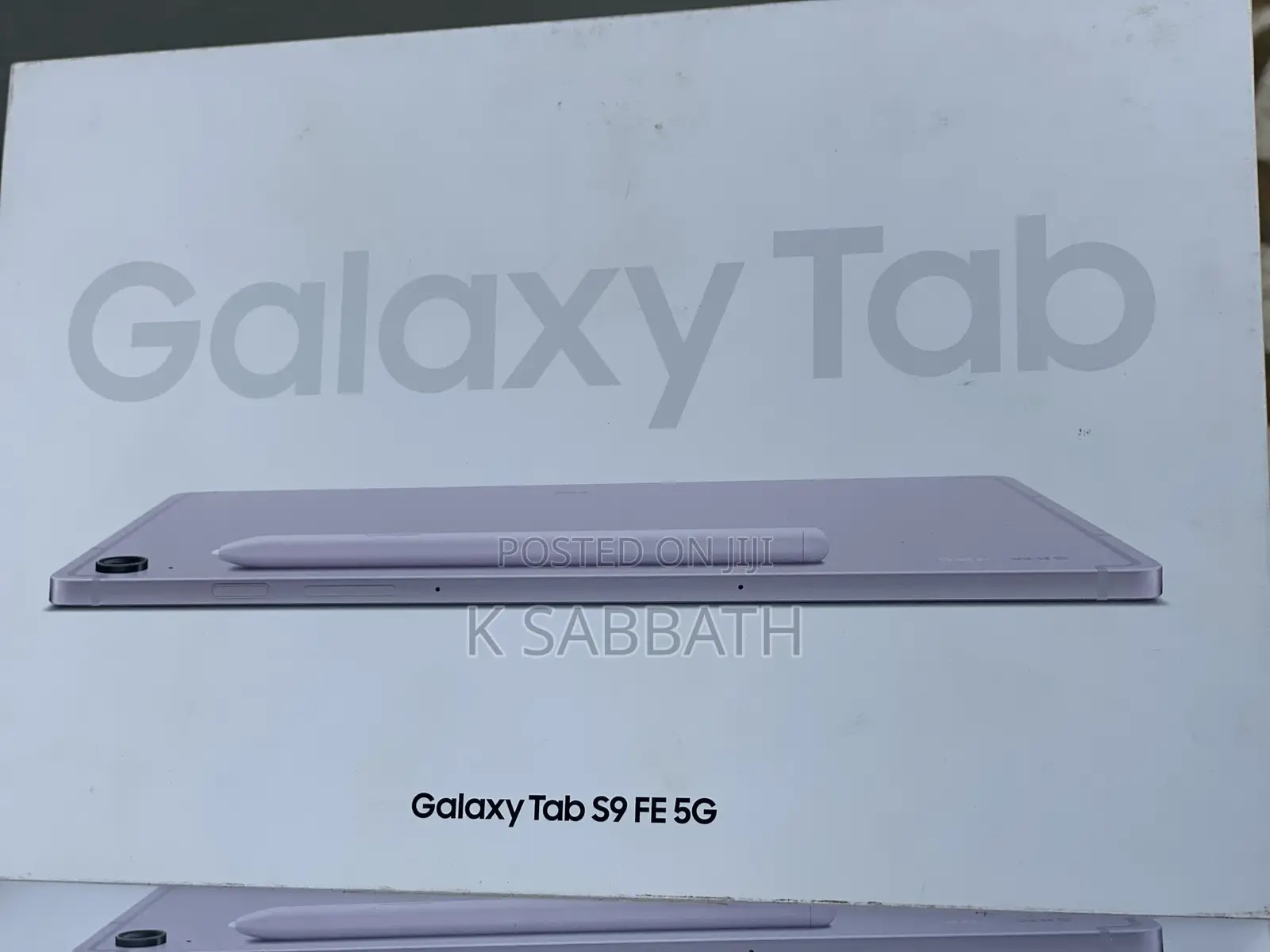 New Samsung Galaxy Tab S9 FE 256 GB Pink