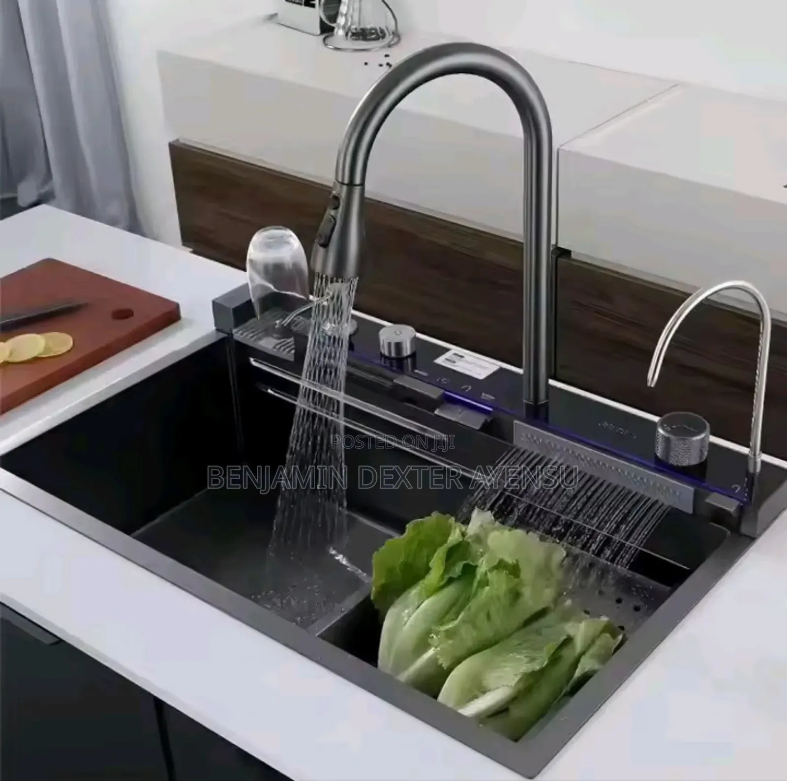Led Smart Kitchen Sink