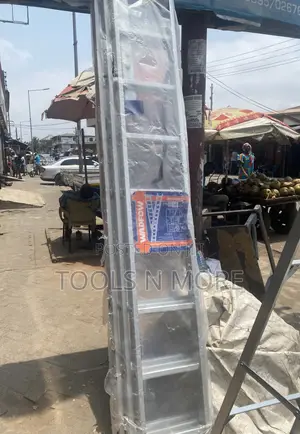 Wadfow 3 Section Extension Ladder (3 X 9 Steps)