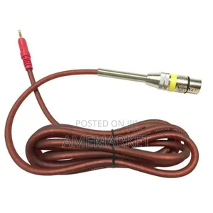 Microphone Audio Cable XLR to 3.5mm Female Jack -Red