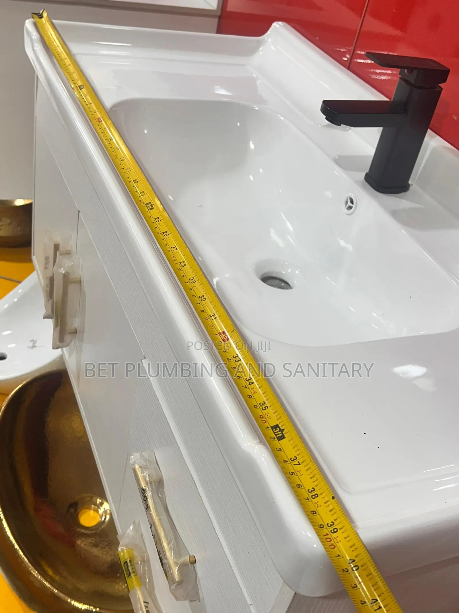 100cm Cabinet Basin With Led Mirror Complete_cabinet Basin