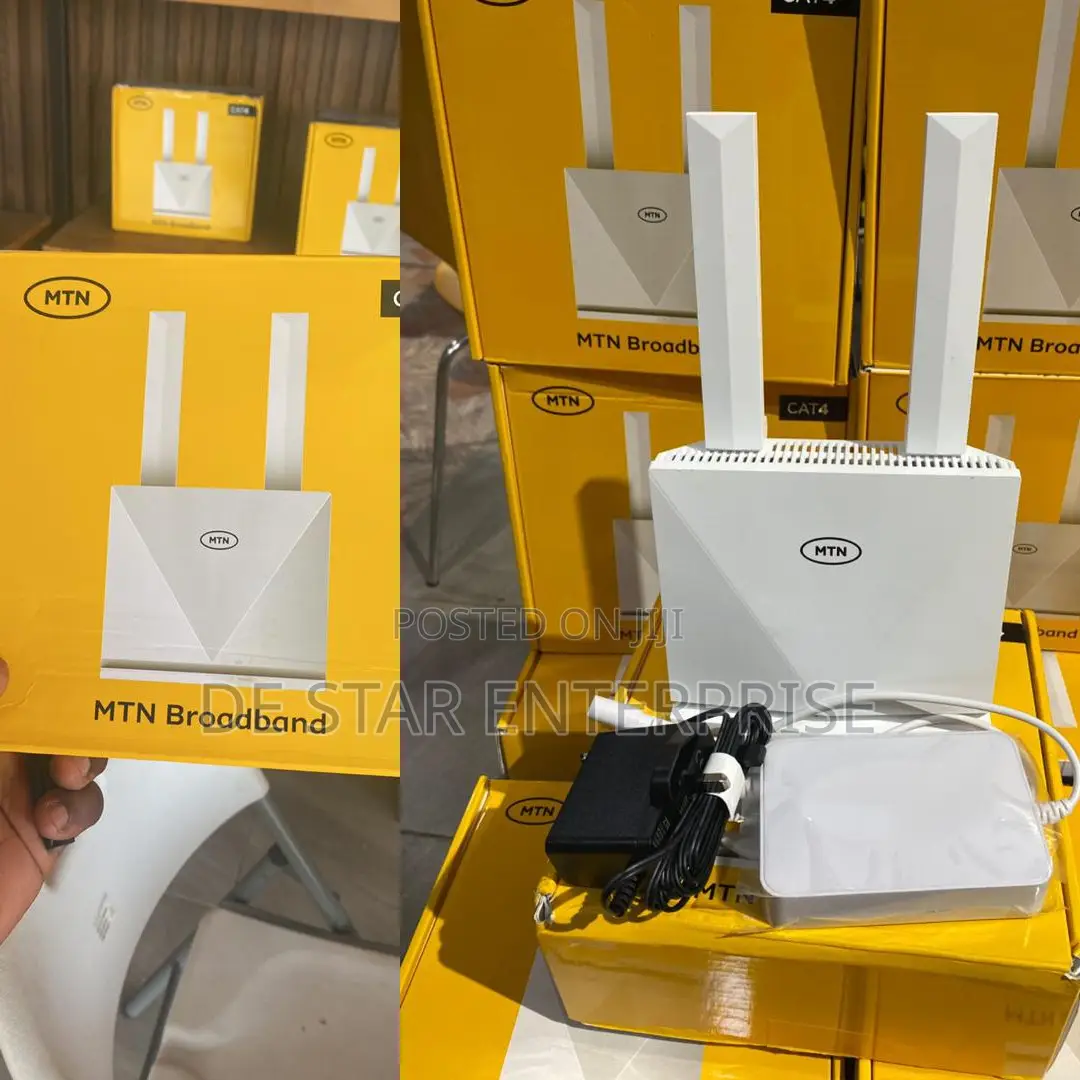 MTN 4g Universal Router + Ups+ Supports Turbonet