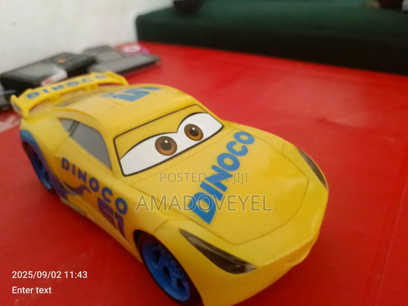 Dinoco Cruz Toy Car