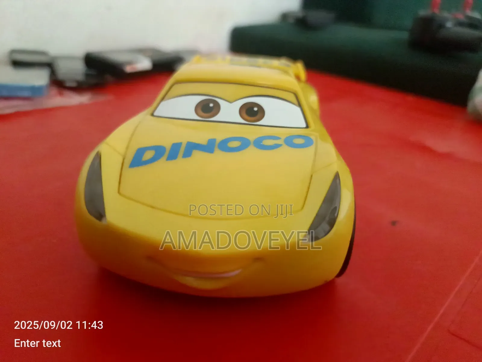 Dinoco Cruz Toy Car