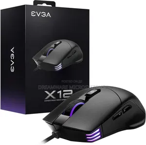 Evga X12 Gaming Mouse, , Wired, Black, 5 Profiles, 8 Buttons