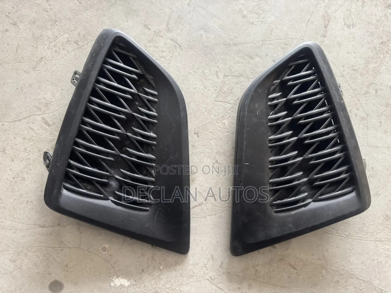 Lexus Rx350 450h 2020-2022 Black Front Fog Light Cover