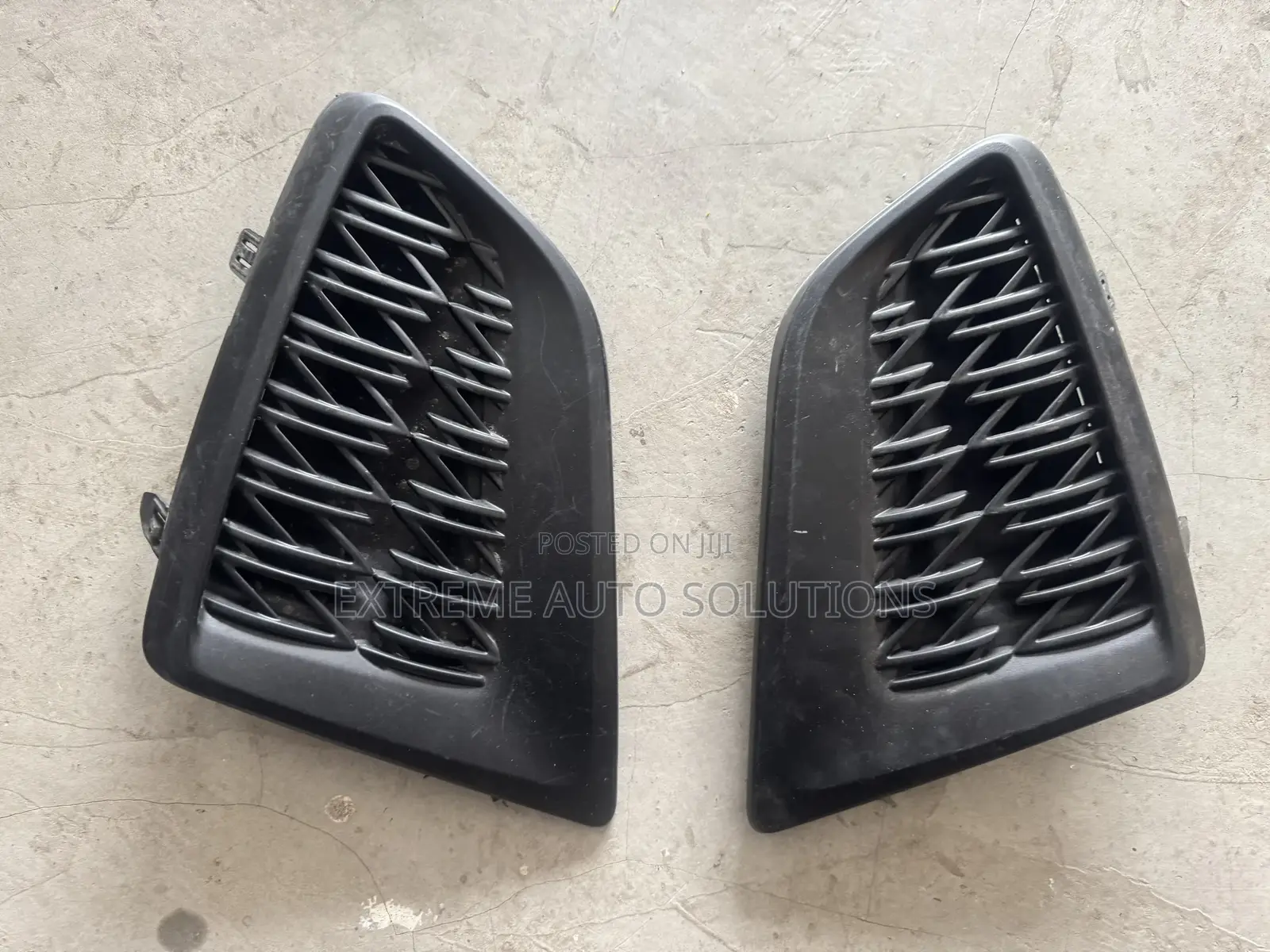 Lexus Rx350 450h 2020-2022 Black Front Fog Light Cover