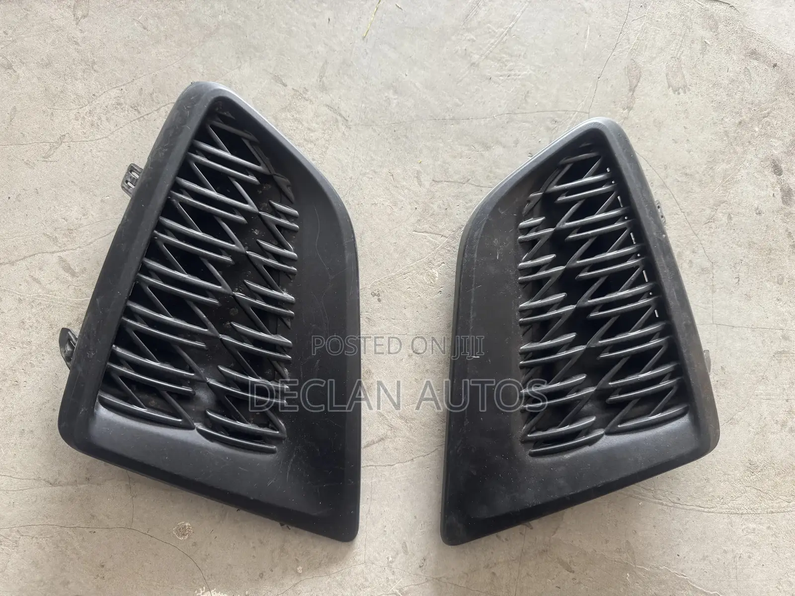 Lexus Rx350 450h 2020-2022 Black Front Fog Light Cover