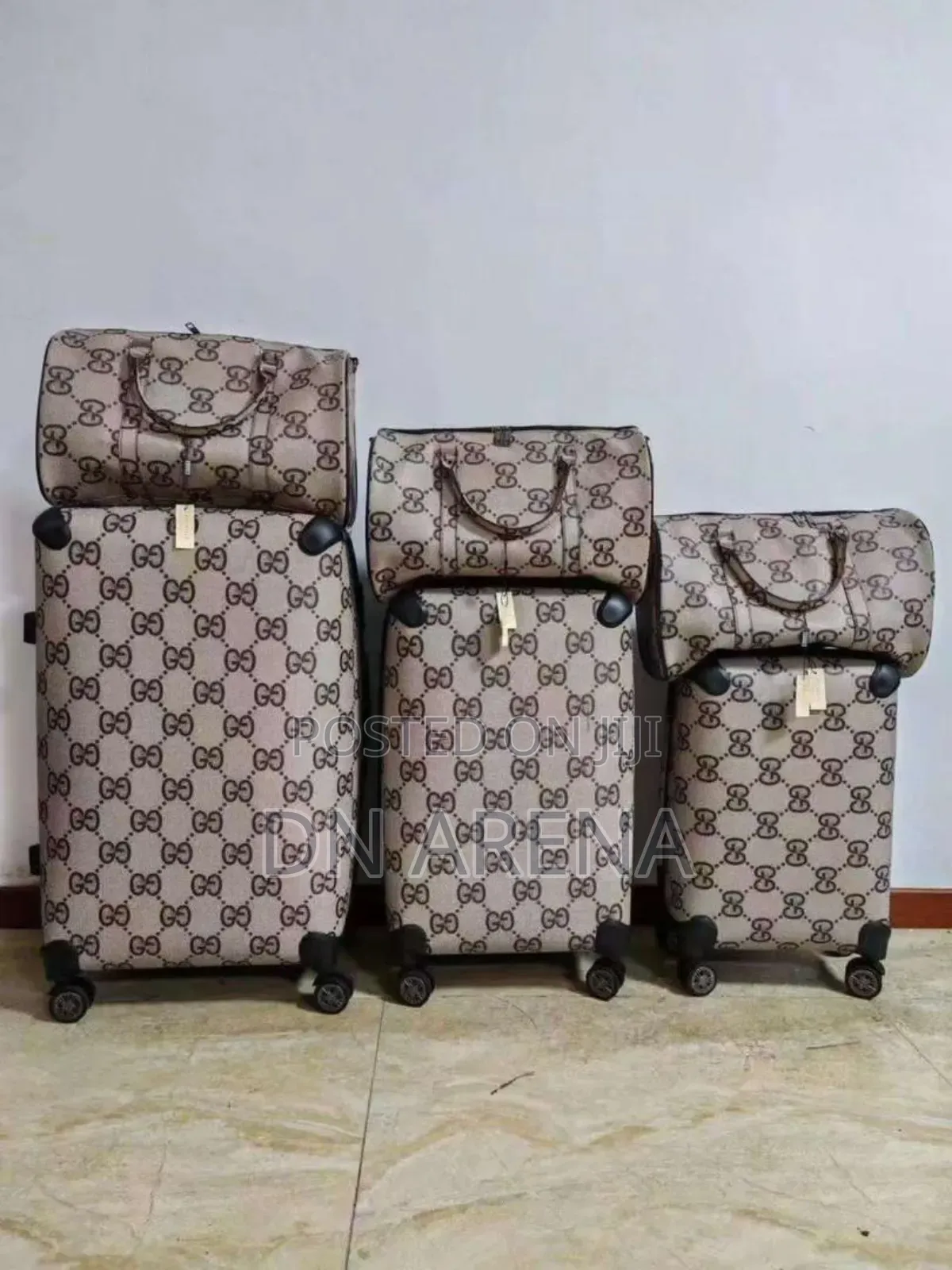 6in1 Travel Bag Set (3 Suitcases 3 Duffle