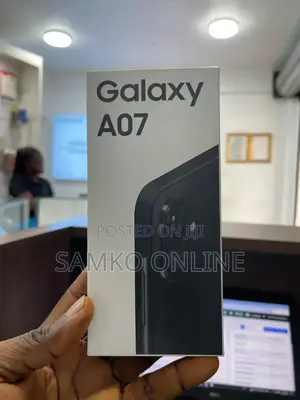 New Samsung Galaxy A07 4G 128 GB Black