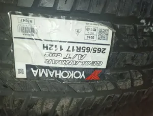 265/65r17 Yokohama Tires At + Free Delivery Or Free Fixing