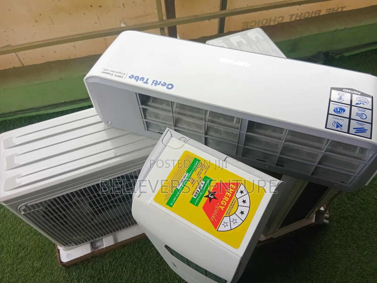 Seamless 1.5hp Air Conditioner Split Type Asano Ac