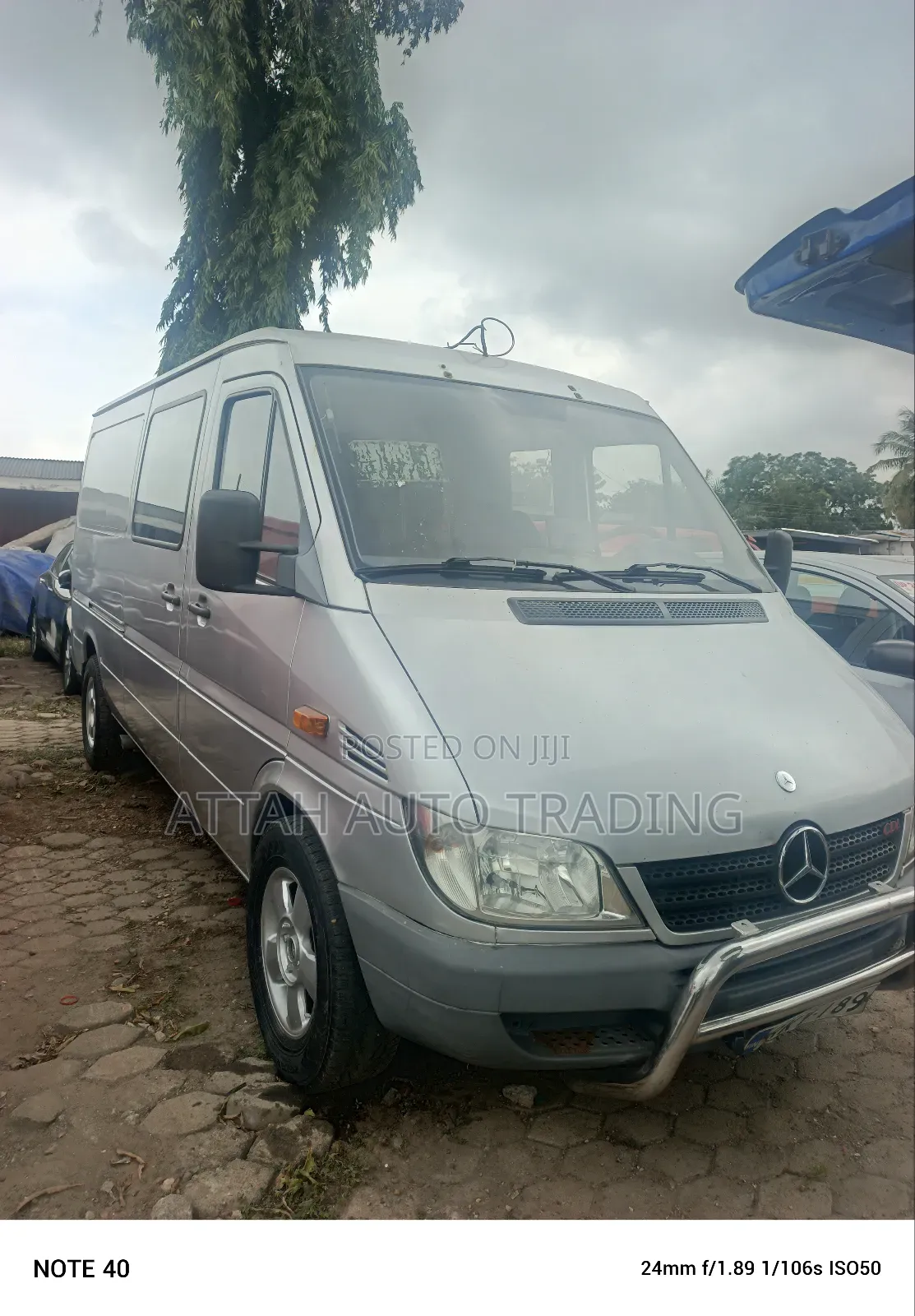Mercedes-Benz Sprinter 2000 Silver