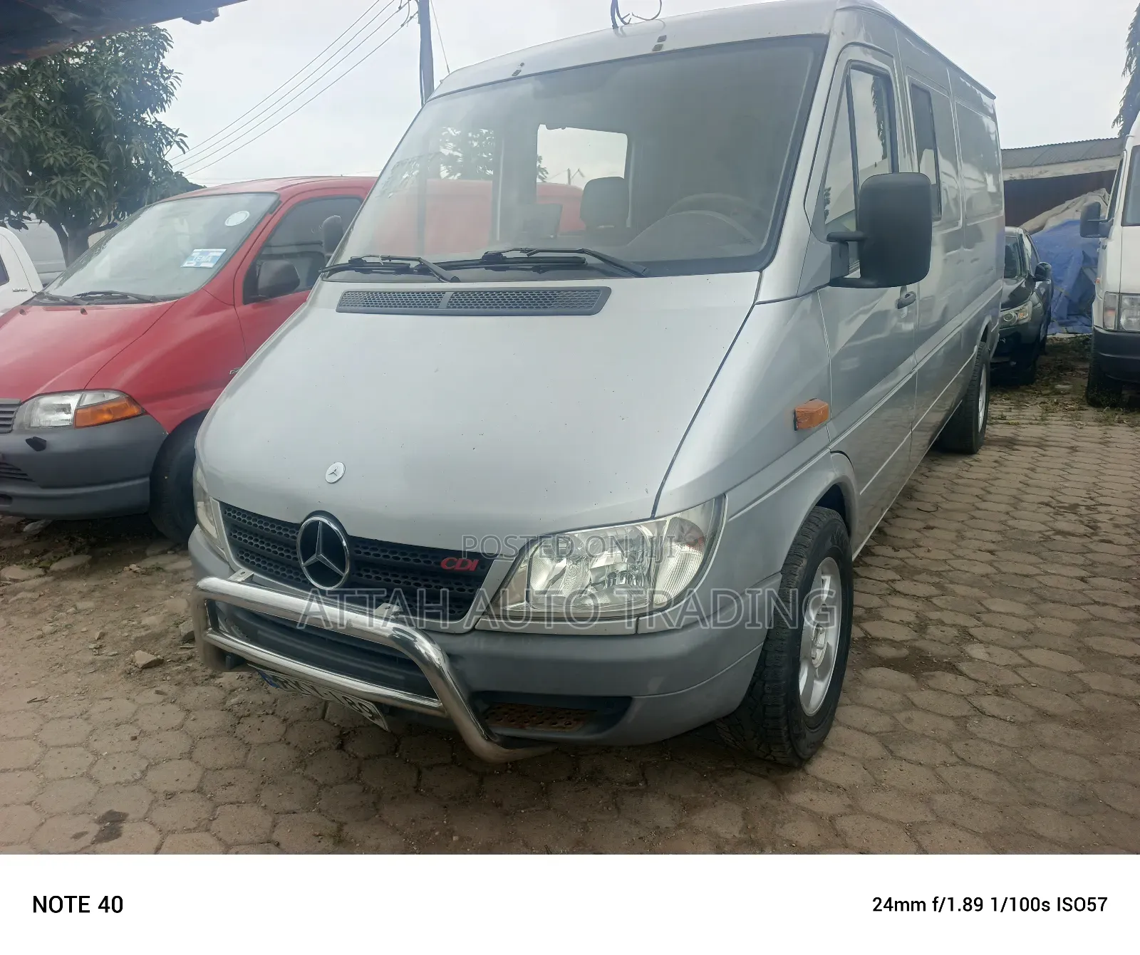 Mercedes-Benz Sprinter 2000 Silver