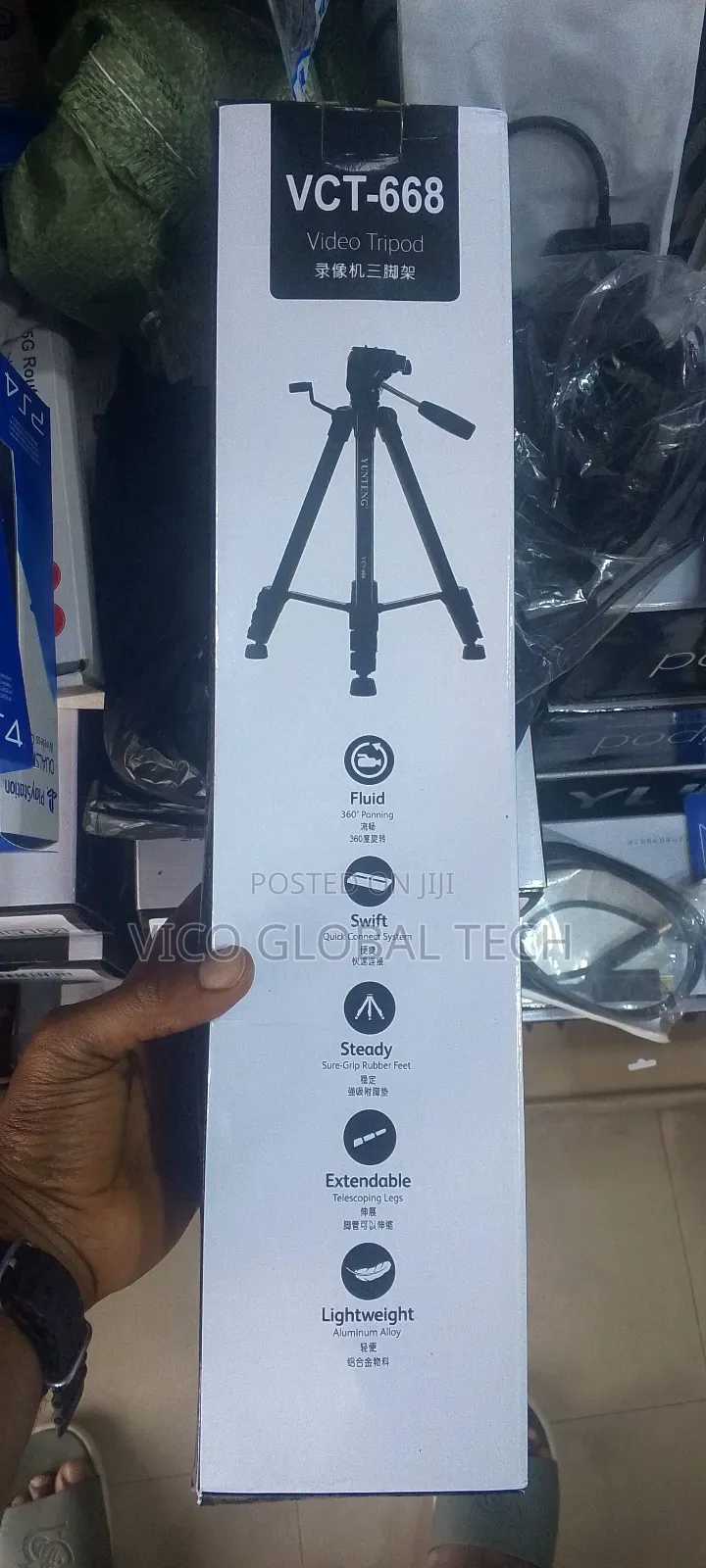 VCT-668 Tripod Stand for Camera